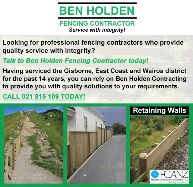 Ben Holden Fencing Contractor - Ormond School - Jan 24